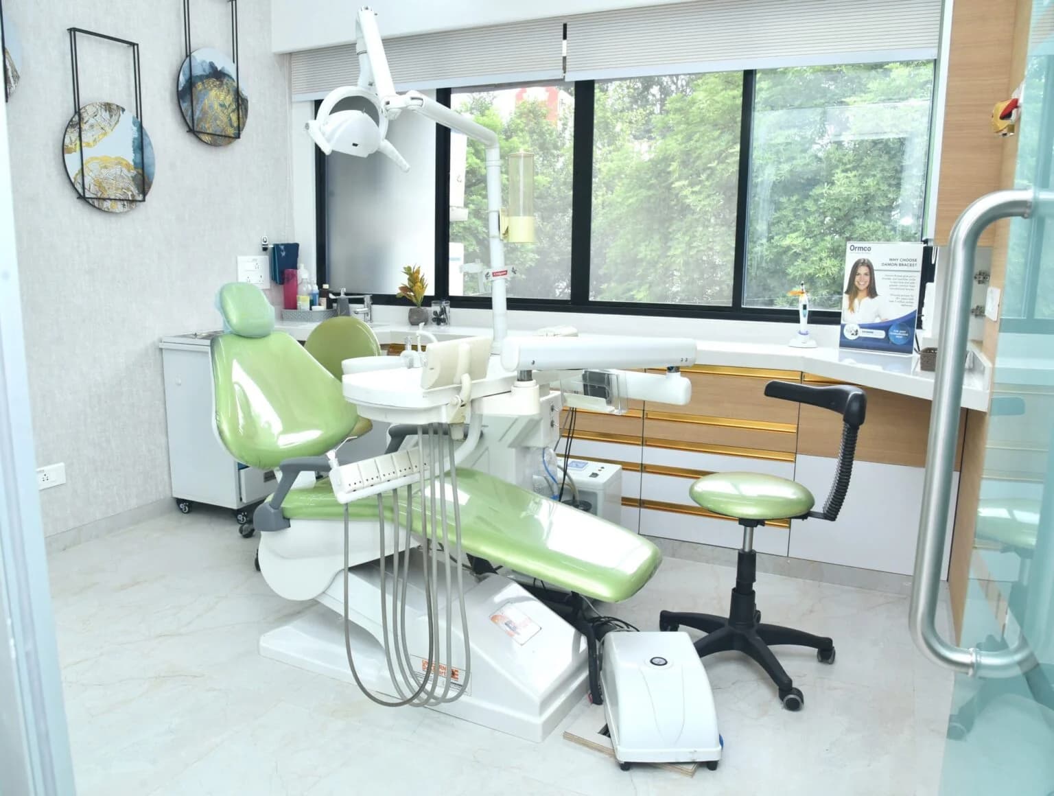 Dental clinic interior